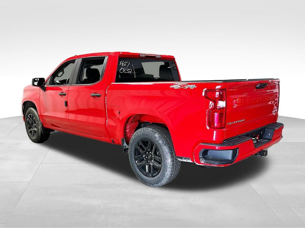 New 2026 Chevrolet Silverado 1500 Custom w/ Turbomax Blackout Package AWD/4WD image 8