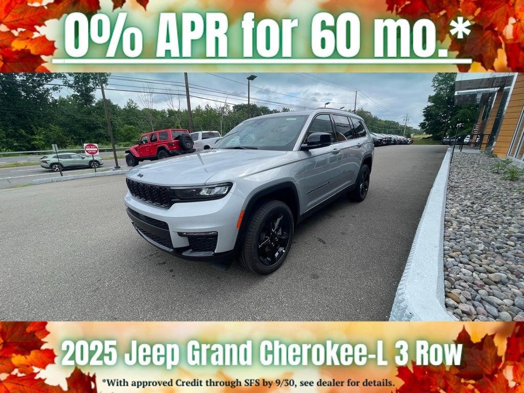 New 2025 Jeep Grand Cherokee L Limited w/ Black Appearance Package image 3