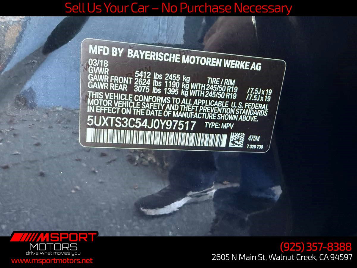 Used 2018 BMW X3 M40i AWD/4WD image 36