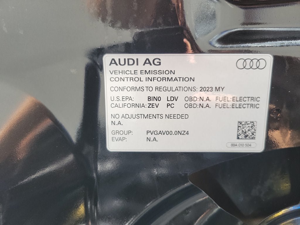 Used 2023 Audi Q4 e-tron Premium w/ Convenience Package RWD image 33