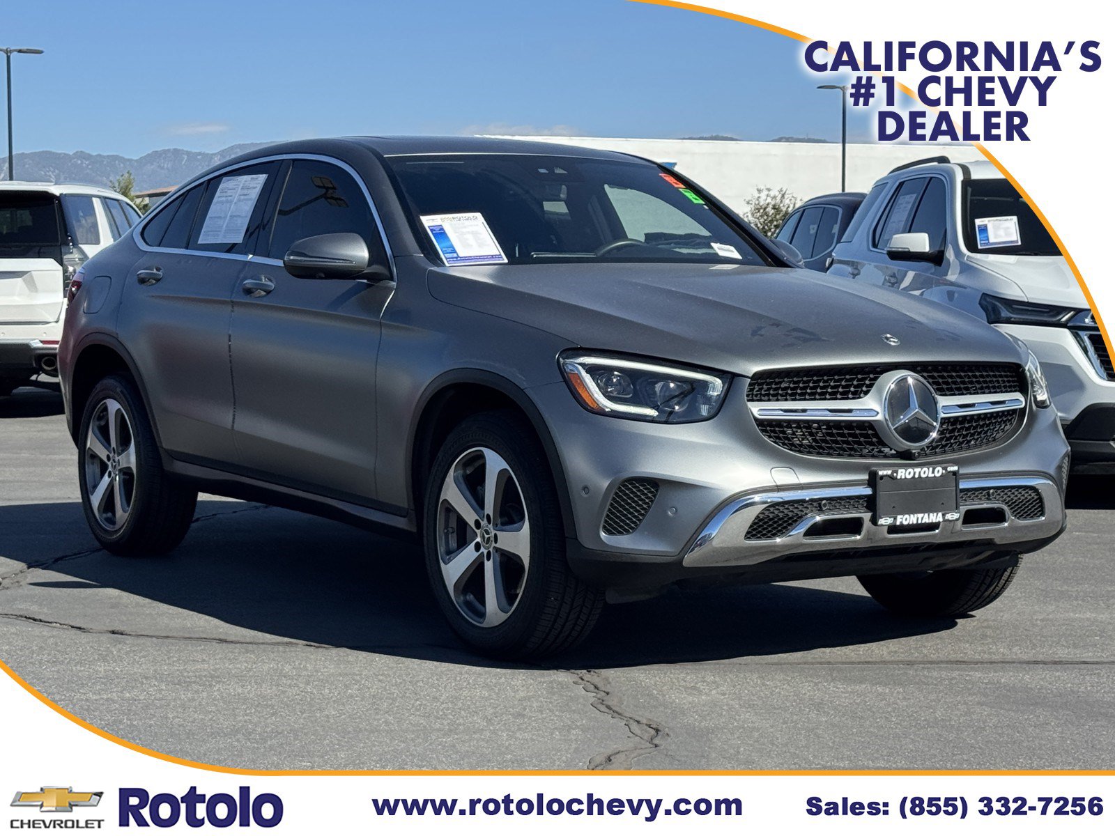 Used 2022 Mercedes-Benz GLC 300 4MATIC Coupe image 1