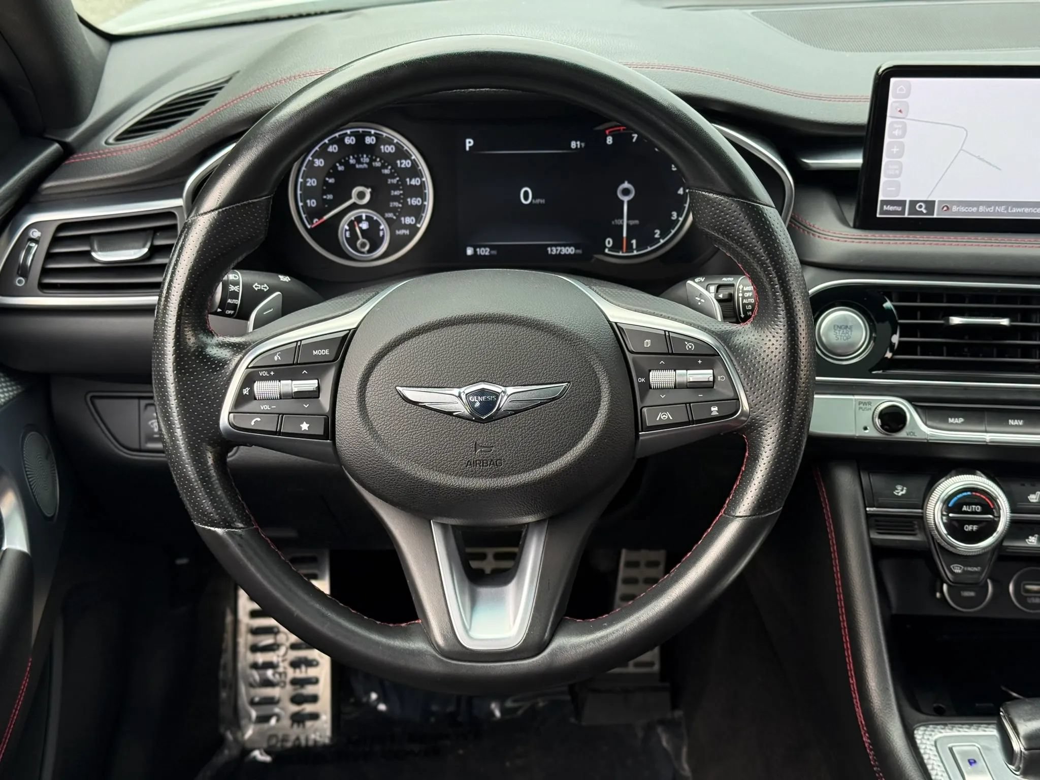 Used 2022 Genesis G70 3.3T w/ Sport Advanced Package RWD image 17
