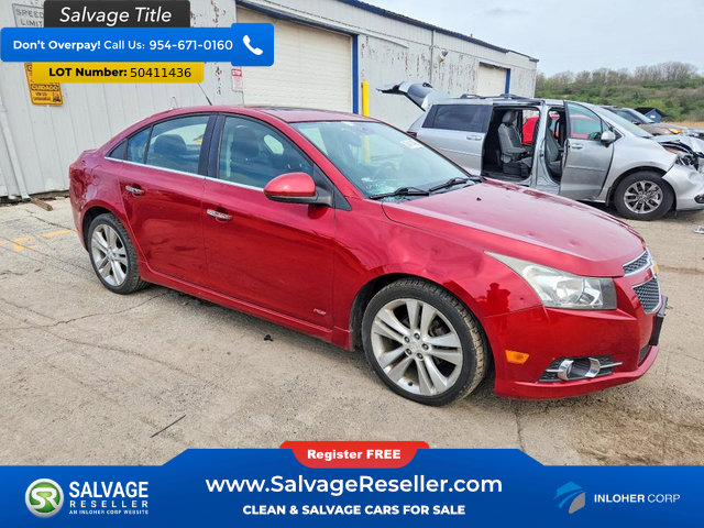 Used 2013 Chevrolet Cruze LTZ w/ RS Package FWD image 5