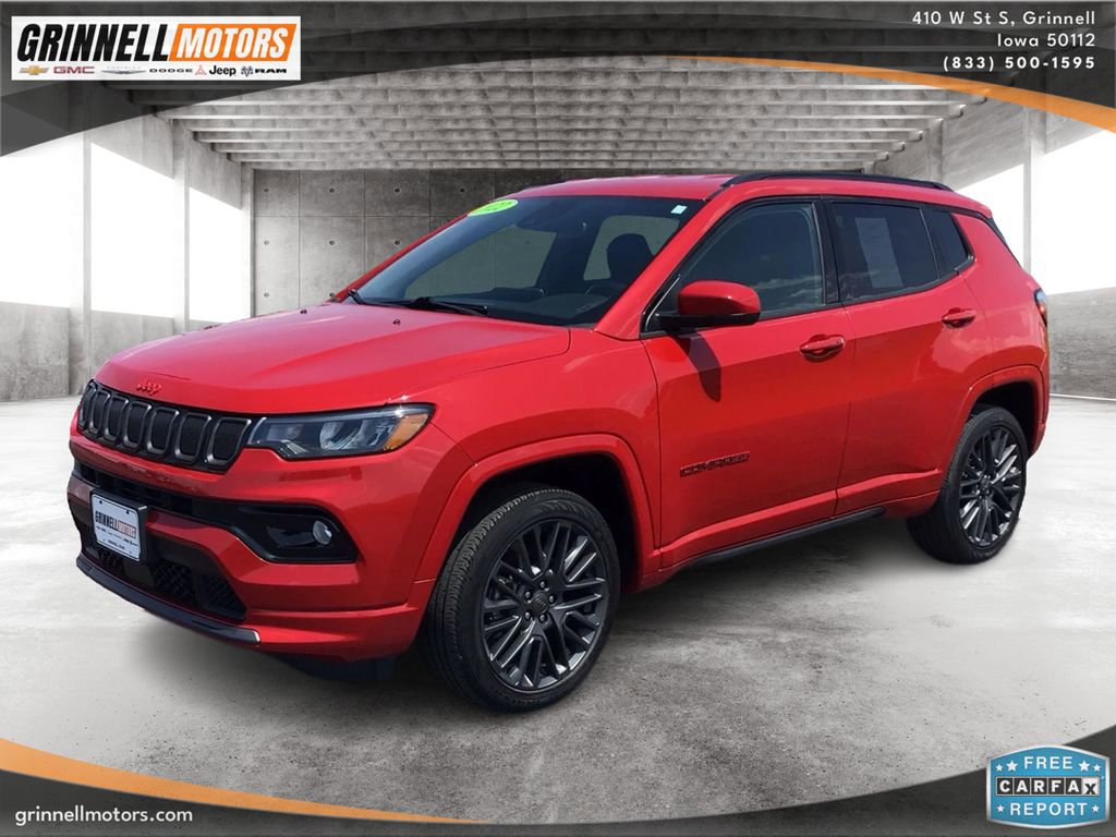 Used 2022 Jeep Compass Limited AWD/4WD image 1