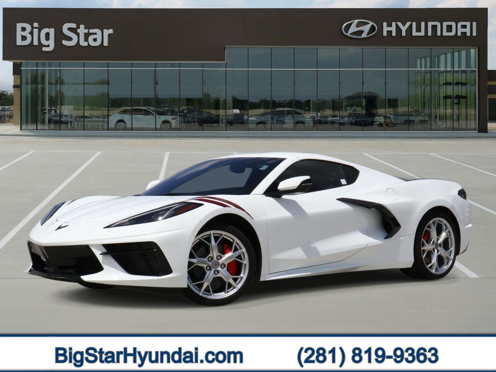 Used 2020 Chevrolet Corvette Stingray Premium Cpe w/ 3LT Preferred Equipment Group image 1