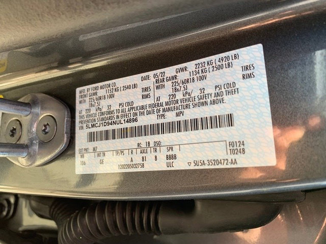 Certified 2022 Lincoln Corsair AWD w/ Equipment Group 101A image 28