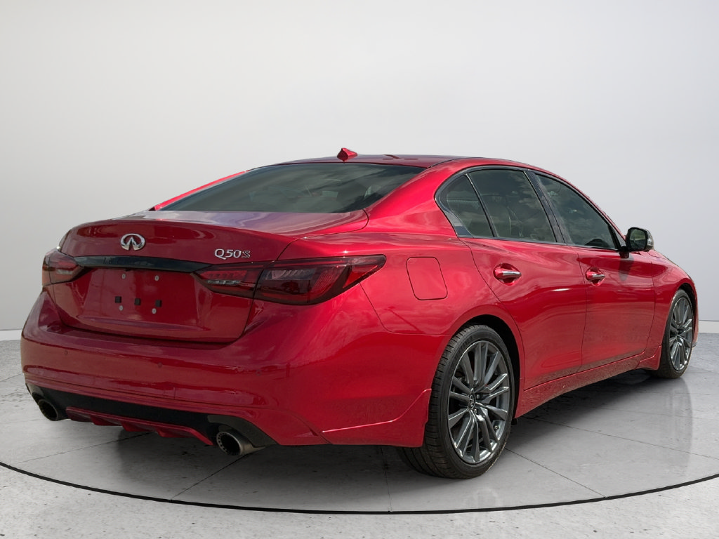 Used 2022 INFINITI Q50 Red Sport 400 RWD image 6