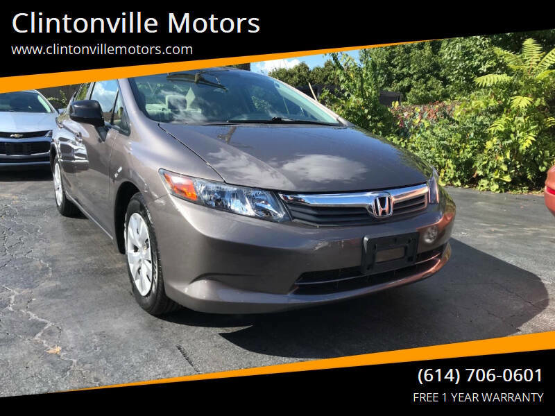 Used 2012 Honda Civic LX