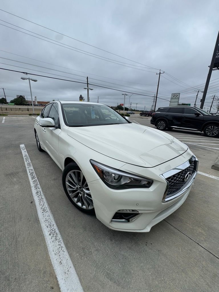 Used 2023 INFINITI Q50 Luxe w/ Cargo Package RWD image 8