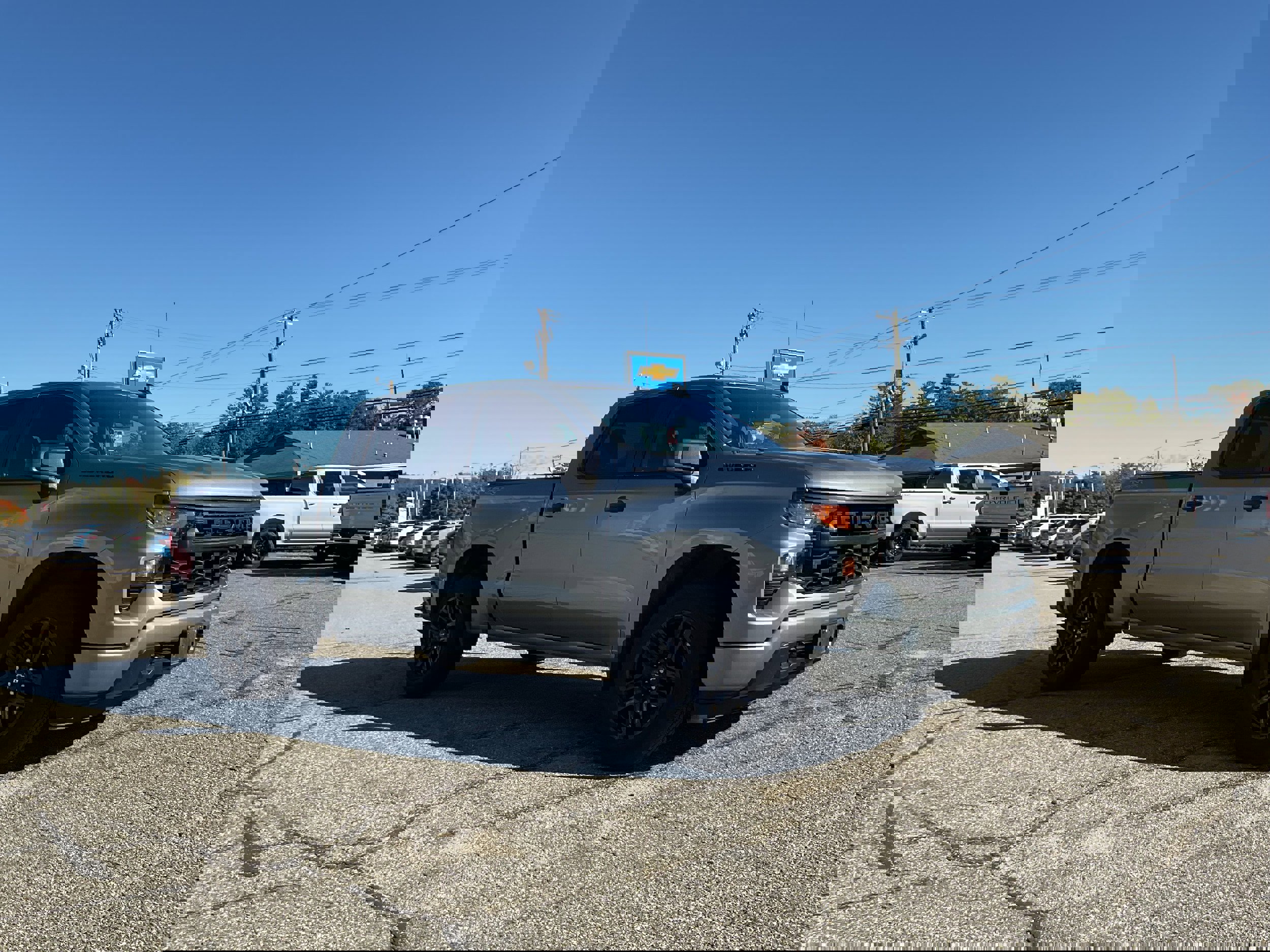 Used 2023 Chevrolet Silverado 1500 Custom w/ LPO, Dark Essentials Package image 3