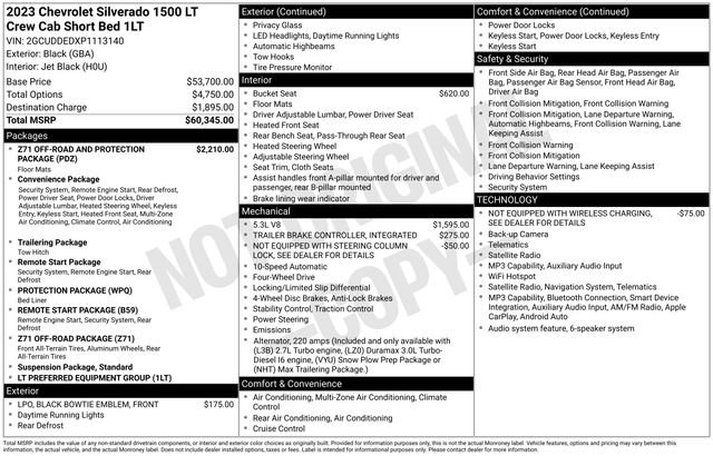 Used 2023 Chevrolet Silverado 1500 LT AWD/4WD image 9
