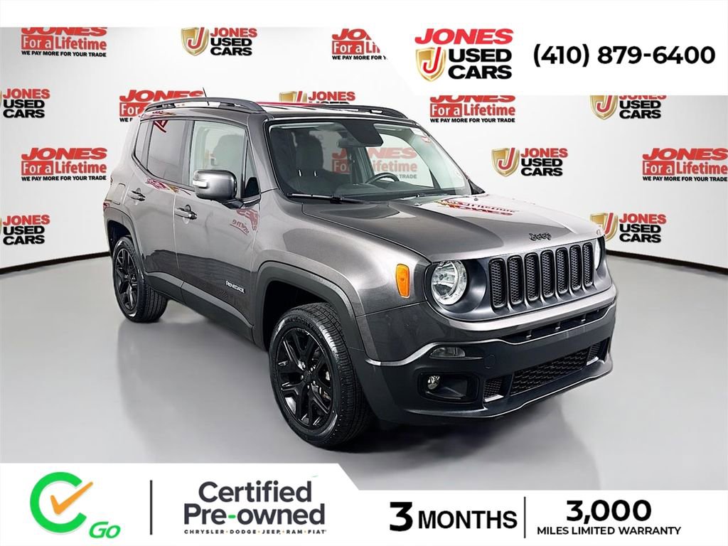 Used 2017 Jeep Renegade Altitude AWD/4WD image 1