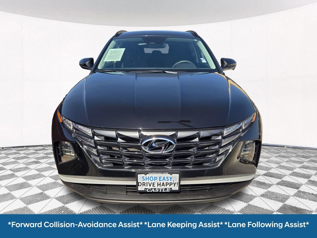 Certified 2022 Hyundai Tucson Blue AWD/4WD image 7