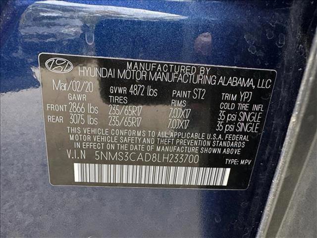 Used 2020 Hyundai Santa Fe SEL image 15