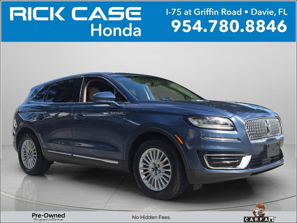 Used 2019 Lincoln Nautilus FWD image 1