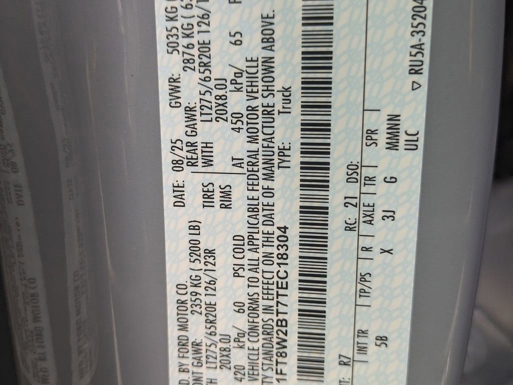 New 2026 Ford F250 Lariat w/ Black Appearance Package image 28