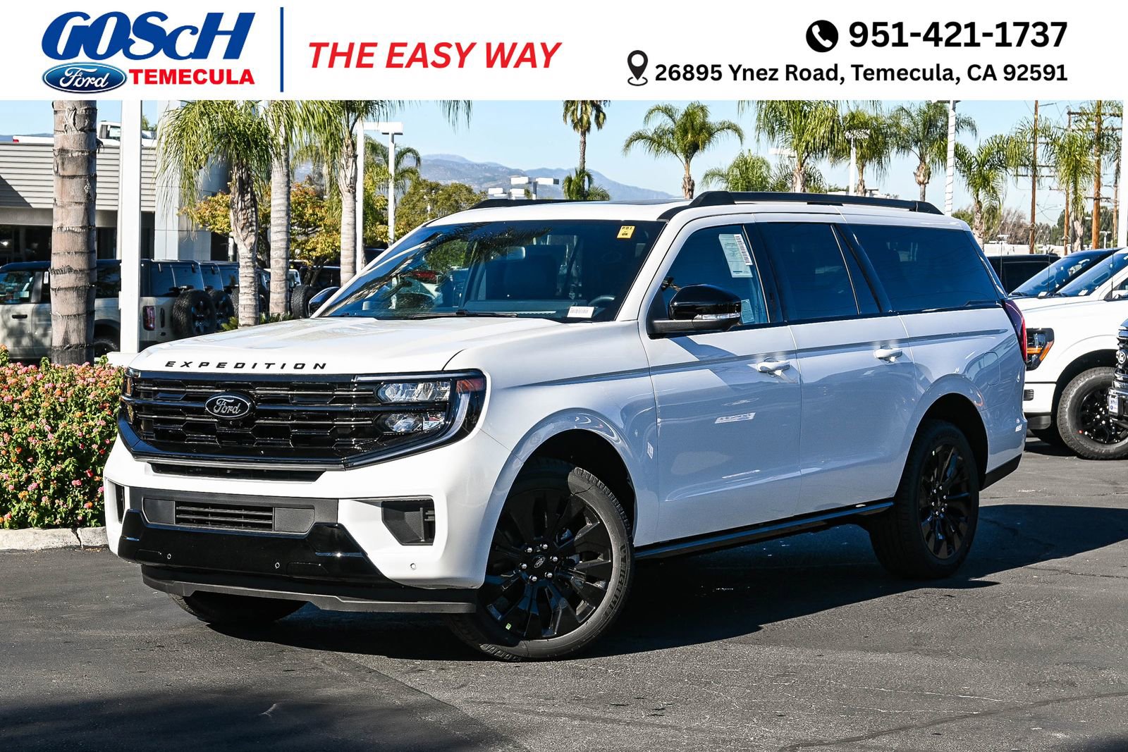 New 2025 Ford Expedition Max Platinum w/ Stealth Appearance Package image 1