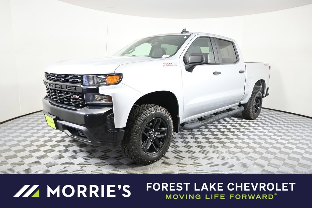 Used 2022 Chevrolet Silverado 1500 Custom Trail Boss w/ Safety Confidence Package AWD/4WD image 1