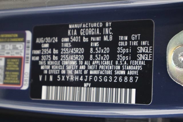 Certified 2025 Kia Sorento EX FWD image 38