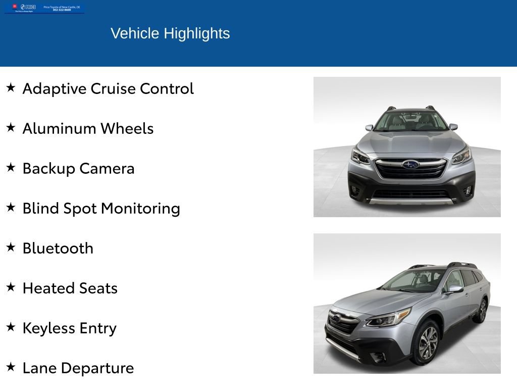 Used 2022 Subaru Outback Limited AWD/4WD image 2