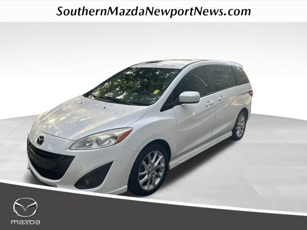 Used 2012 MAZDA MAZDA5 Touring w/ Moonroof & Audio Pkg FWD image 1