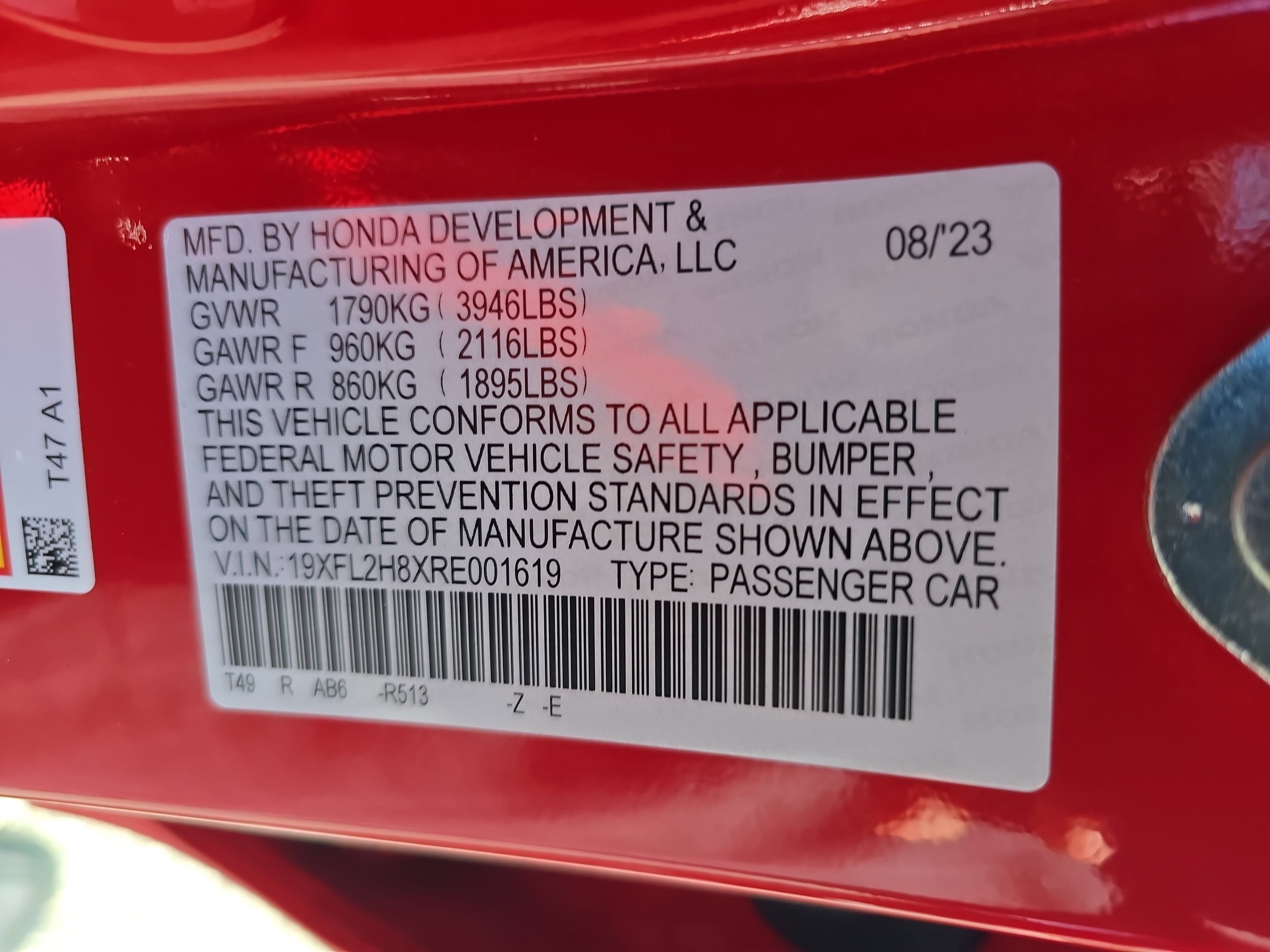 Used 2024 Honda Civic Sport image 33