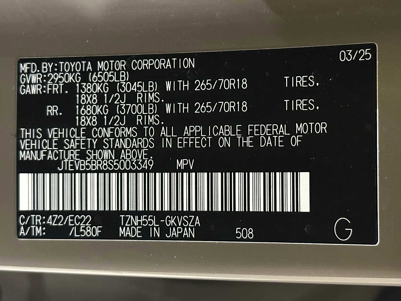 Certified 2025 Toyota 4Runner TRD Pro image 32