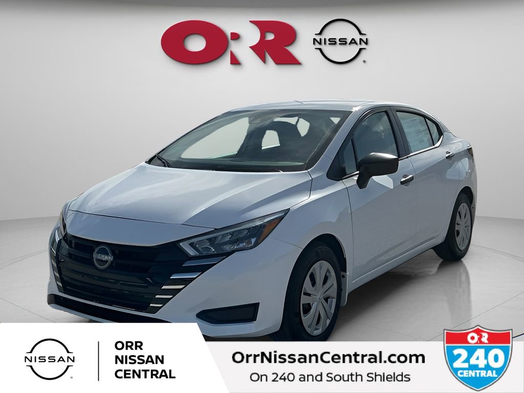 New 2025 Nissan Versa S w/ Trunk Package