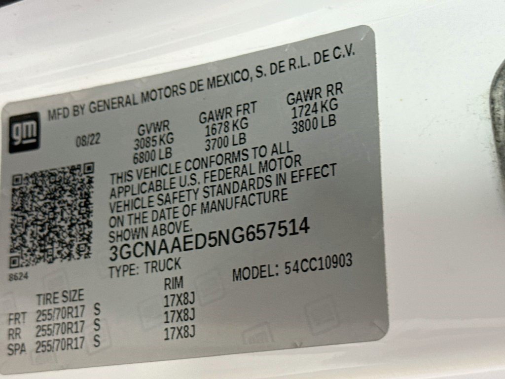 Used 2022 Chevrolet Silverado 1500 W/T RWD image 33