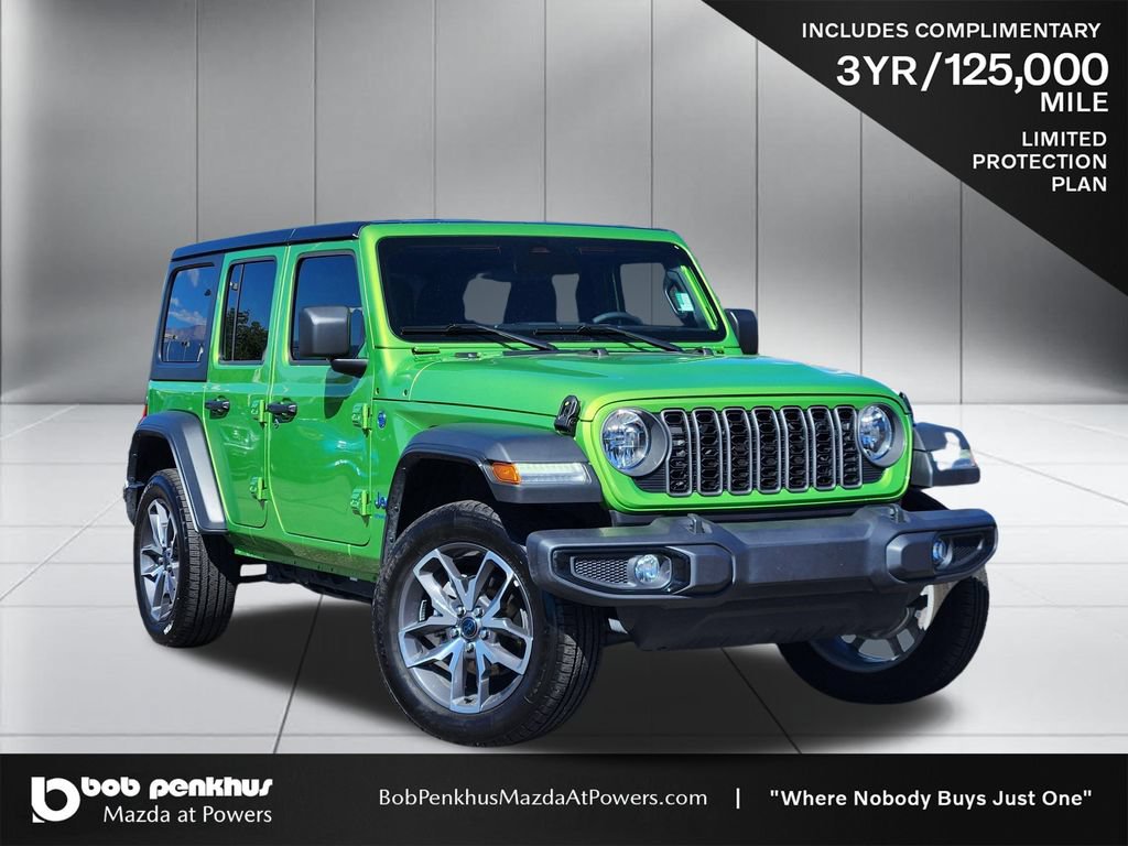 Used 2025 Jeep Wrangler Unlimited Sport S 4xe w/ Convenience Group