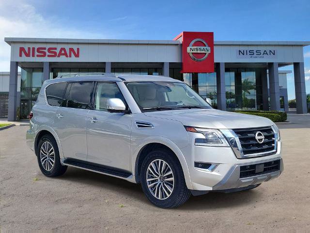 Certified 2024 Nissan Armada SL w/ Captain's Chairs Package RWD image 2