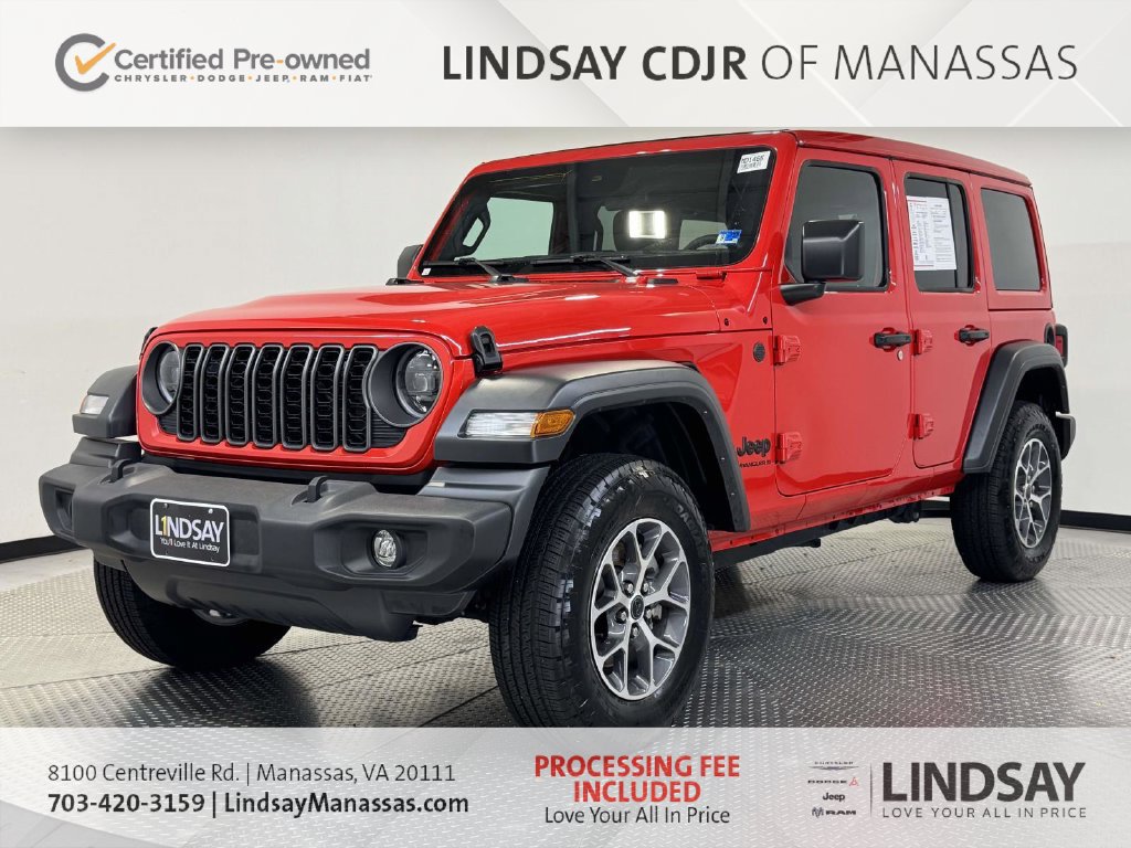 Used 2025 Jeep Wrangler Unlimited Sport AWD/4WD image 5