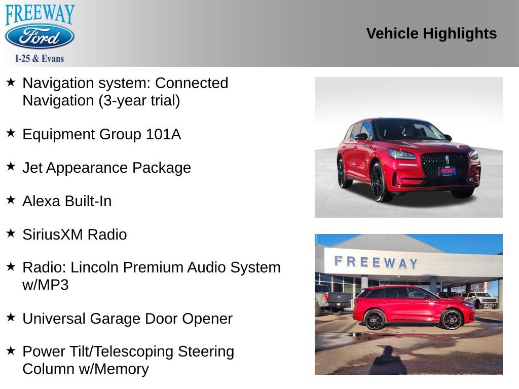 Used 2024 Lincoln Corsair Premiere w/ Equipment Group 101A image 2