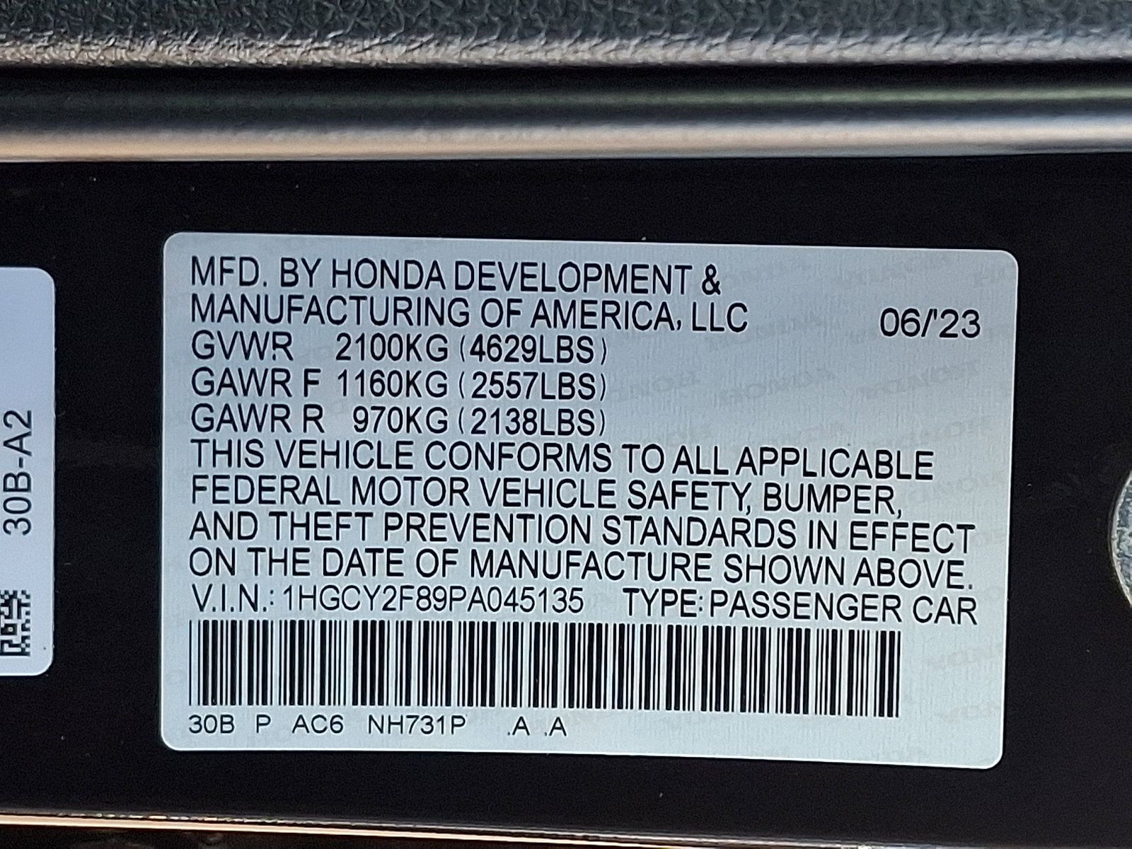 Used 2023 Honda Accord Touring image 29