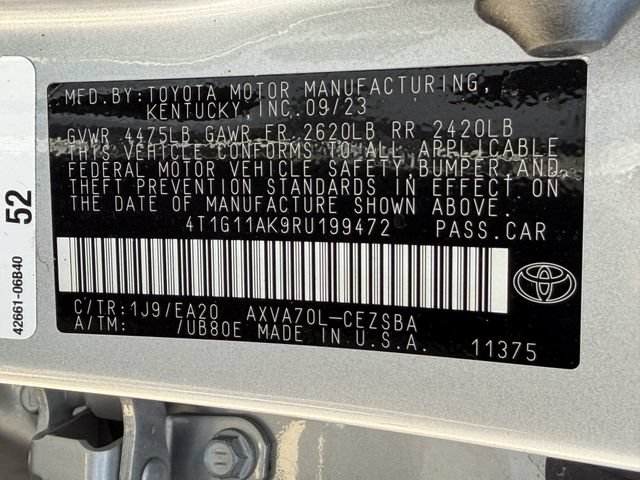 Certified 2024 Toyota Camry SE FWD image 26