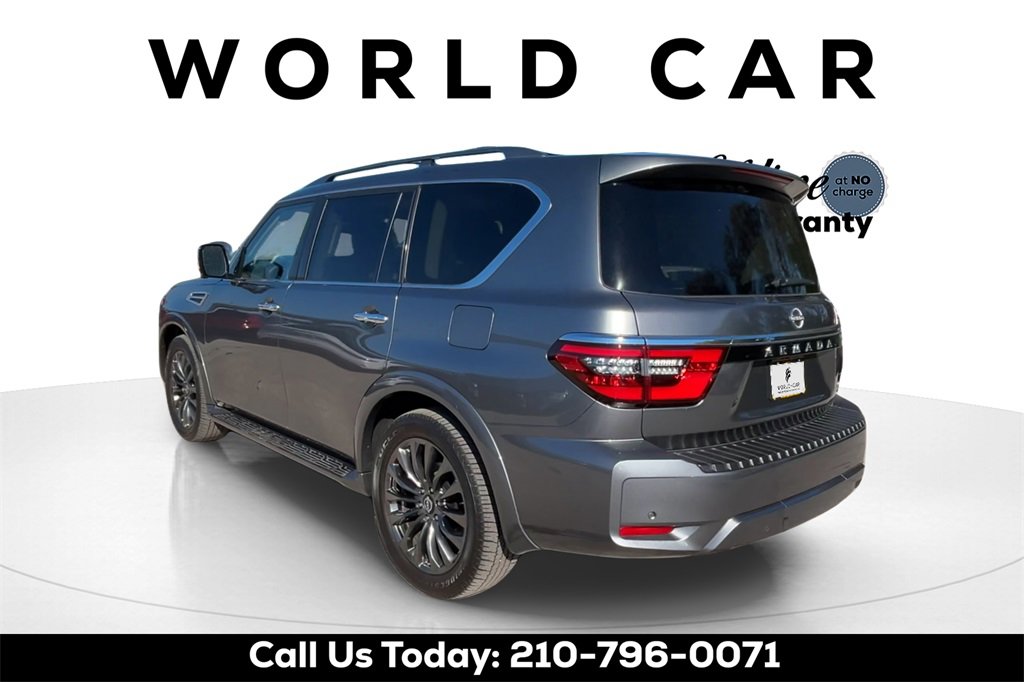 Used 2024 Nissan Armada Platinum w/ Captain's Chairs Package image 3