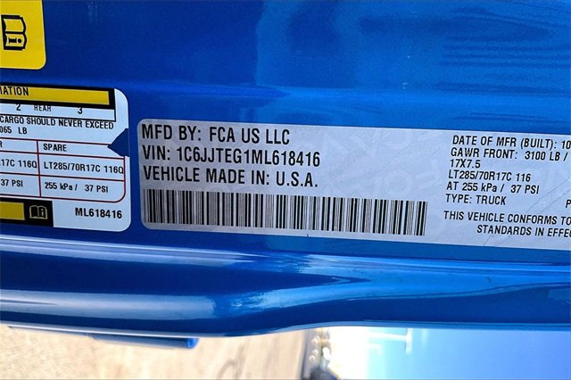 Used 2021 Jeep Gladiator Mojave image 32