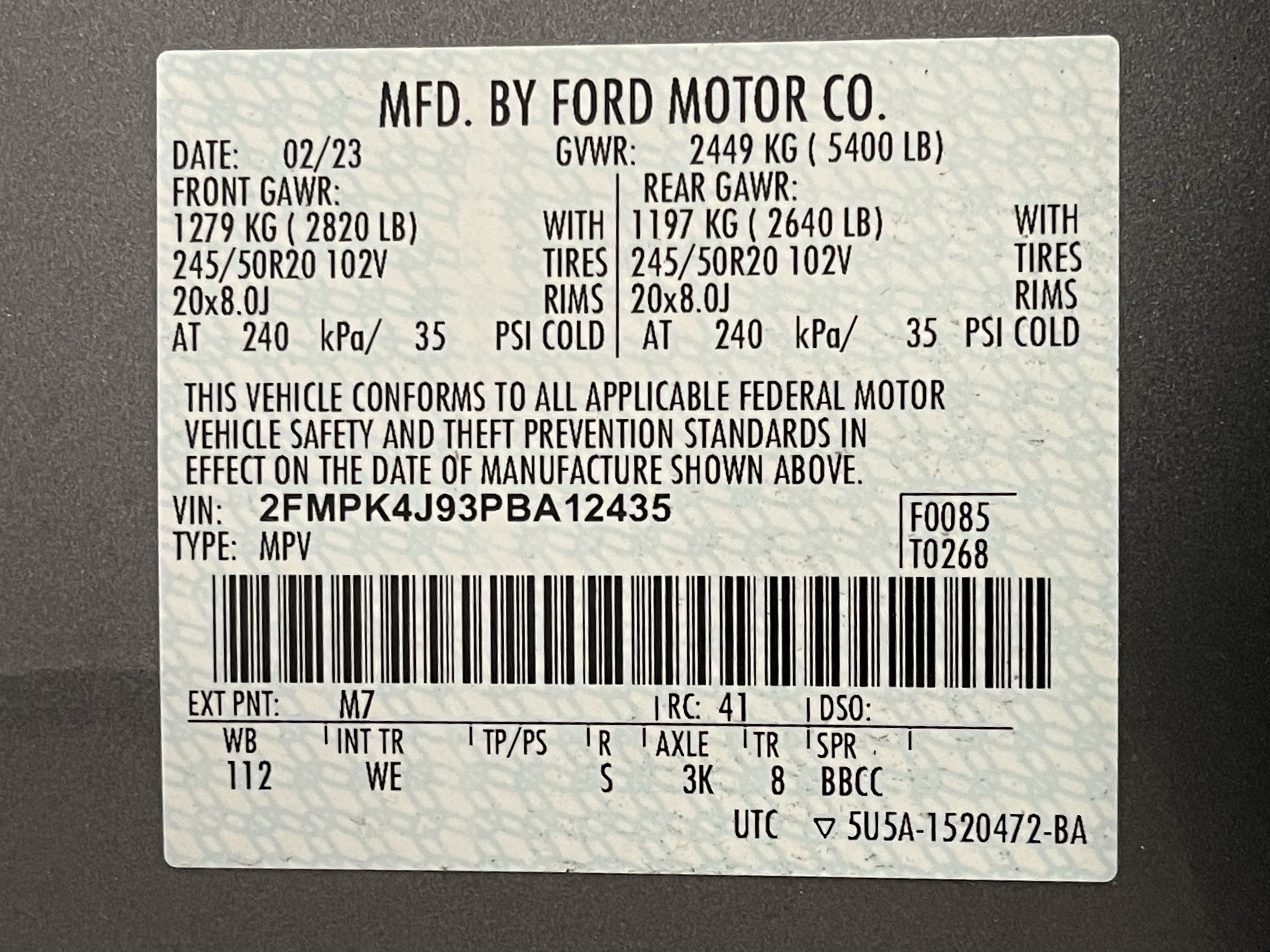 Used 2023 Ford Edge ST-Line AWD/4WD image 25