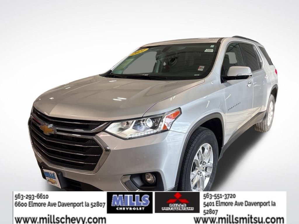 Used 2021 Chevrolet Traverse LT image 1