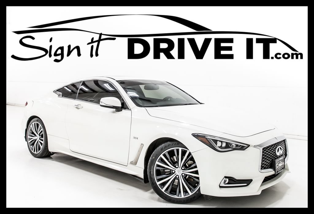 Used 2018 INFINITI Q60 3.0t Luxe w/ Sensory Package 3.0T Luxe