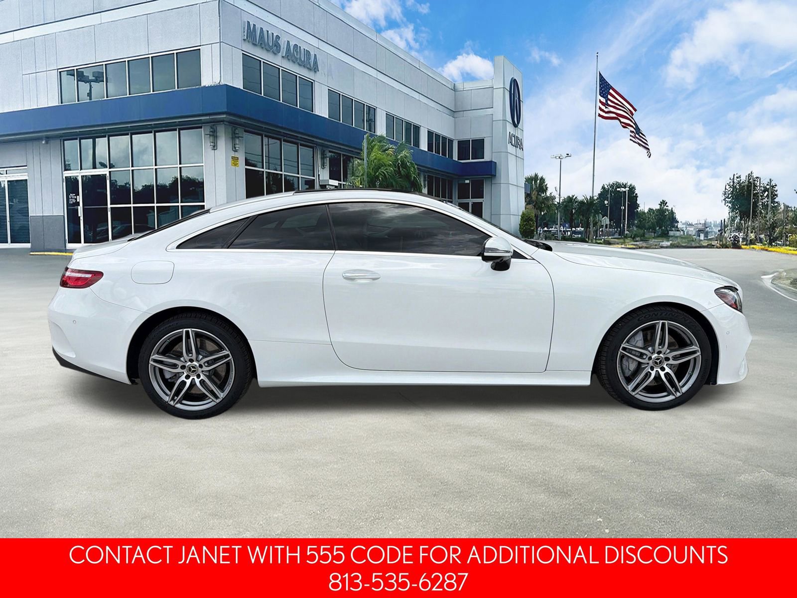 Used 2020 Mercedes-Benz E 450 4MATIC Coupe image 3