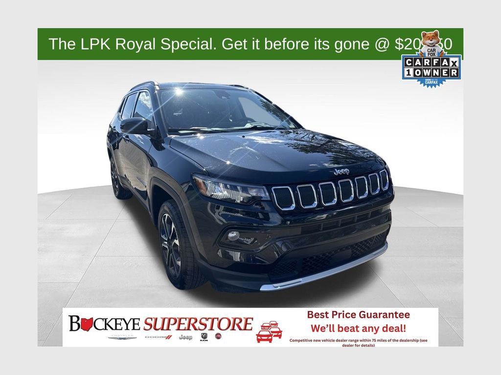 Certified 2022 Jeep Compass Limited