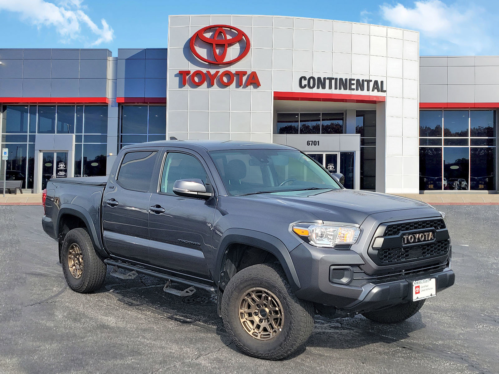 Certified 2023 Toyota Tacoma 4x4 Double Cab w/ Trail Edition image 2