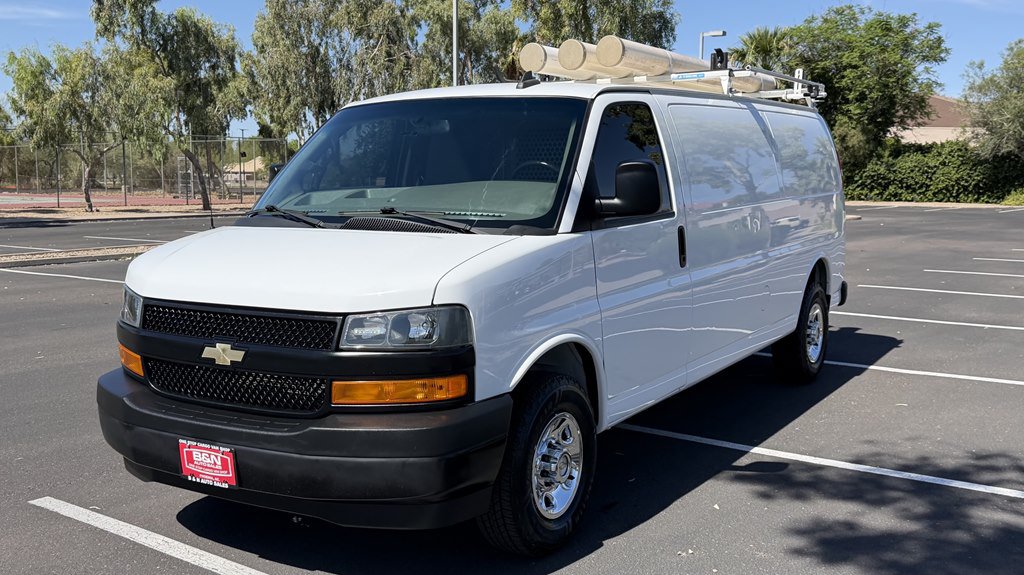 Used 2023 Chevrolet Express 2500 Extended w/ Driver Convenience Package RWD image 1