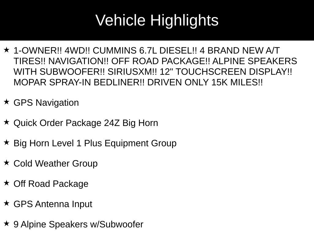 Used 2025 RAM 2500 Big Horn AWD/4WD image 37