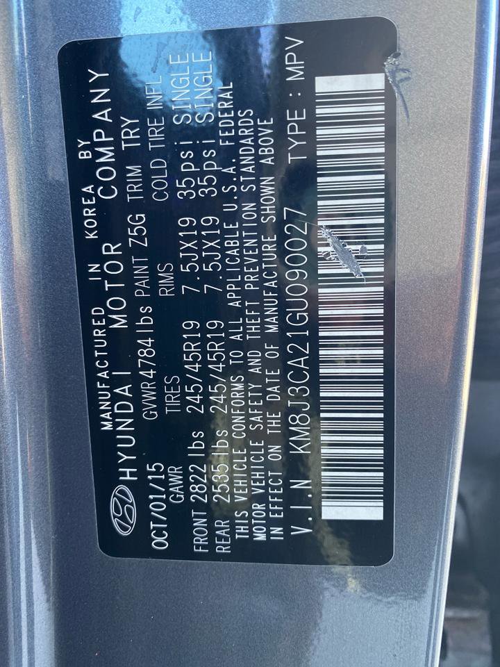 Used 2016 Hyundai Tucson Sport AWD/4WD image 16