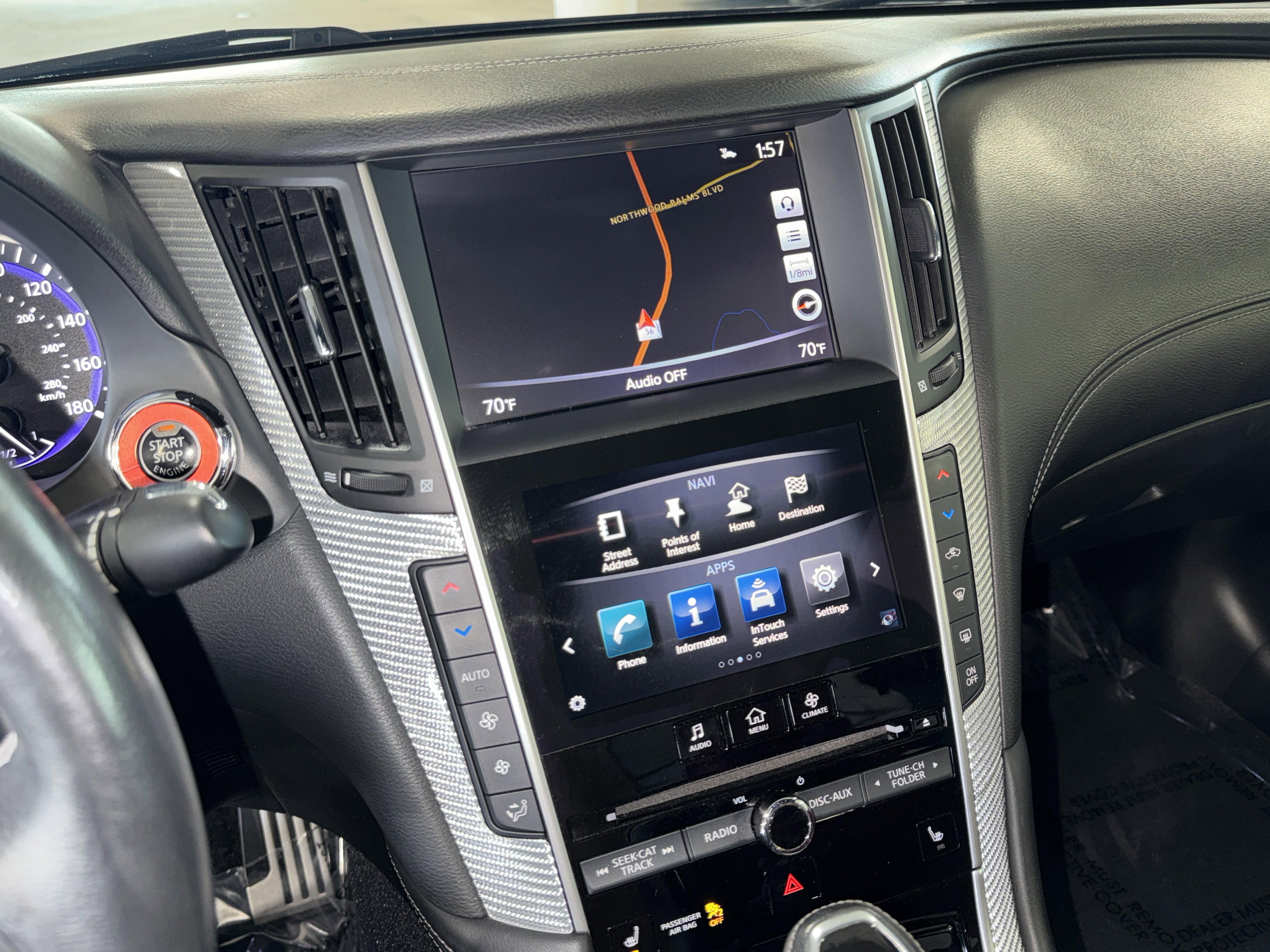 Used 2017 INFINITI Q60 Red Sport 400 image 22