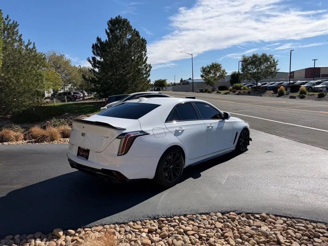 Used 2022 Cadillac CT4 V Blackwing w/ Carbon Fiber 1 Package RWD image 16