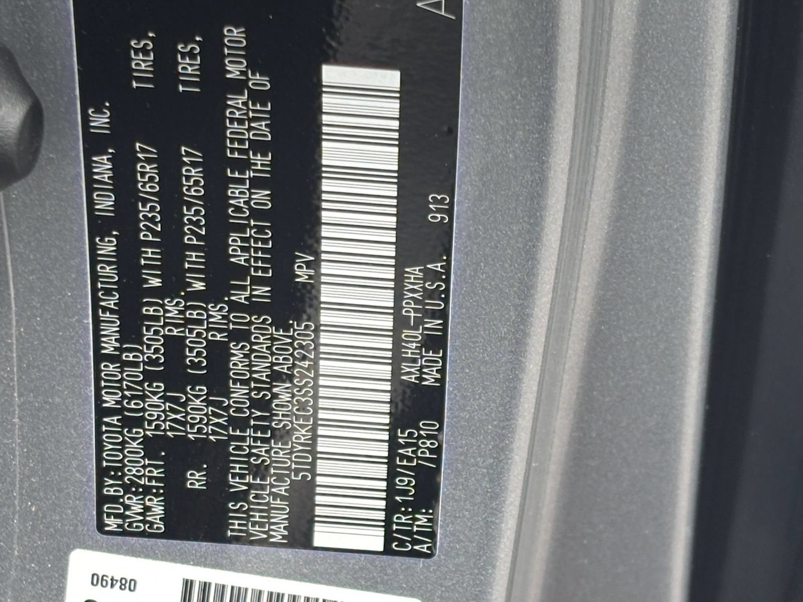 Used 2025 Toyota Sienna XLE FWD image 30