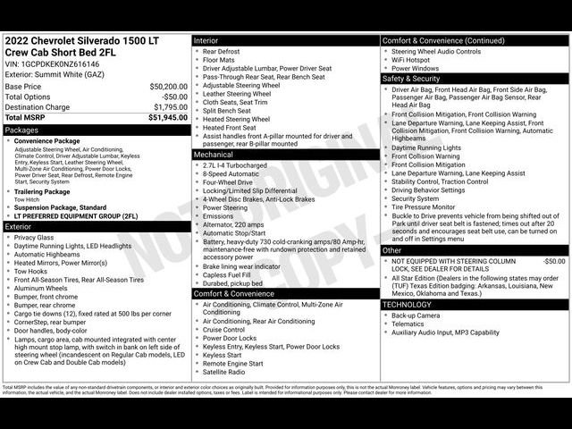 Certified 2022 Chevrolet Silverado 1500 LT image 25